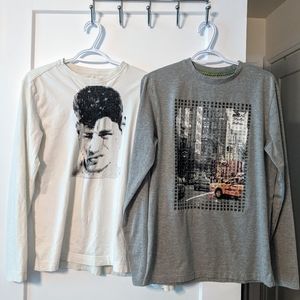 2 Men's Long Sleeve Shirts